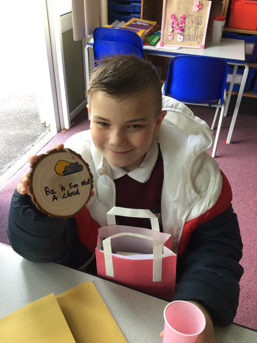 Year6HolyFamily's tweet photo. Year 6 made affirmations for their transition to high school #ournextstep https://t.co/9A4nXZbzF8