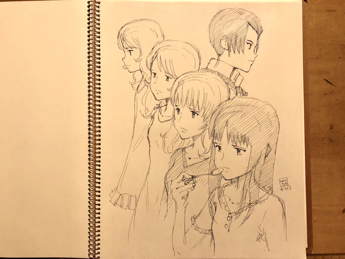 楽描き。 