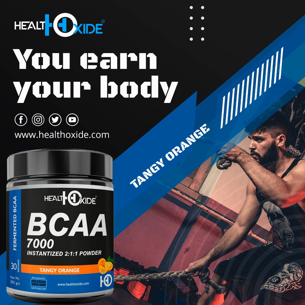 health_oxide's tweet photo. #BCAA
"You are the only one who can earn your body so now you have to decide that how to earn it"
https://t.co/fn3xb7TuyO
#Bodybuilding #Bodyfuel #Supplements #Health #Fitness #Proteins #Gym #BeFit #BeHealthy #Workout #Exercise #Muscles #Abs #India #HealthOxide #bcaapowder https://t.co/nEZqauQPzv