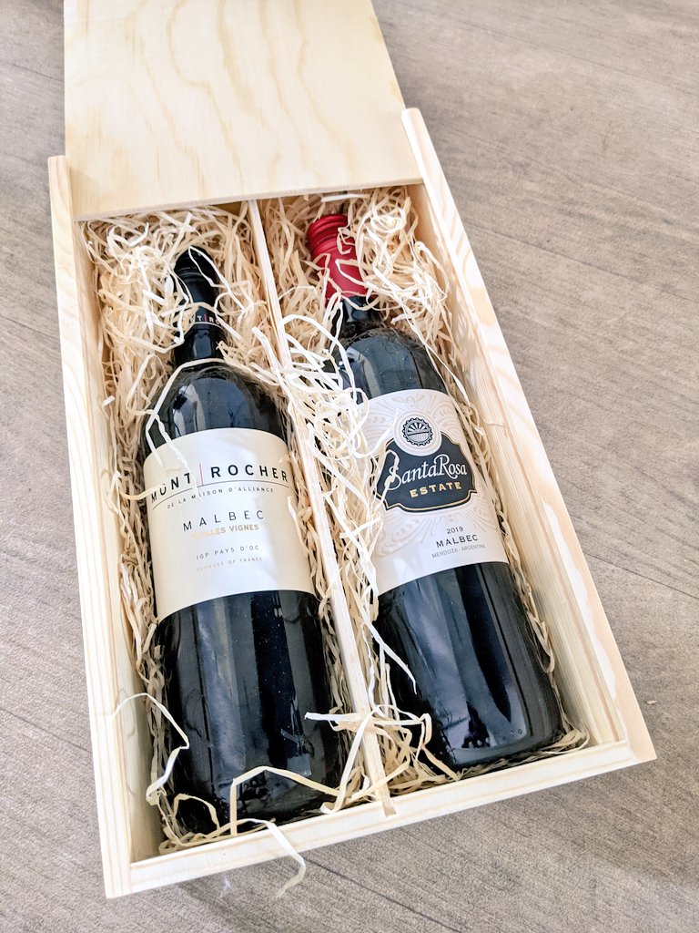 ColourRecruit's tweet photo. Lovely unexpected gift from a client 🍷🍷. Happy Friday everyone! https://t.co/RUIhykND6n