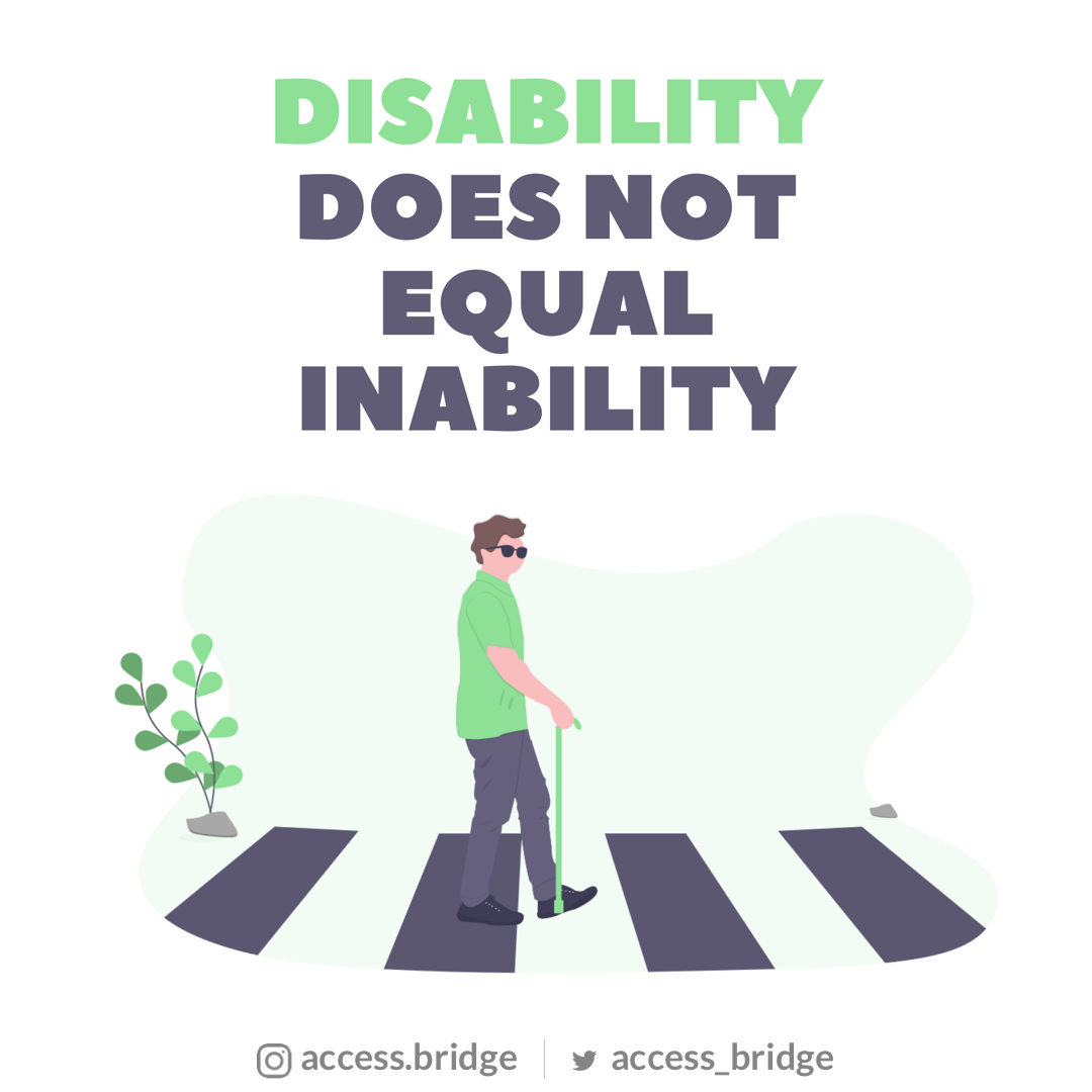 access_bridge's tweet photo. Having a disability does not automatically disqualify anyone from wanting to participate in life the same way non-disabled people do. This includes using websites and apps.
#UX #UI #UXUI #Disabled #A11y #Accessibility #AppDesign #AccessBridge #UXDesign #UserInterface #DailyUI https://t.co/Q5A0jZDOHl