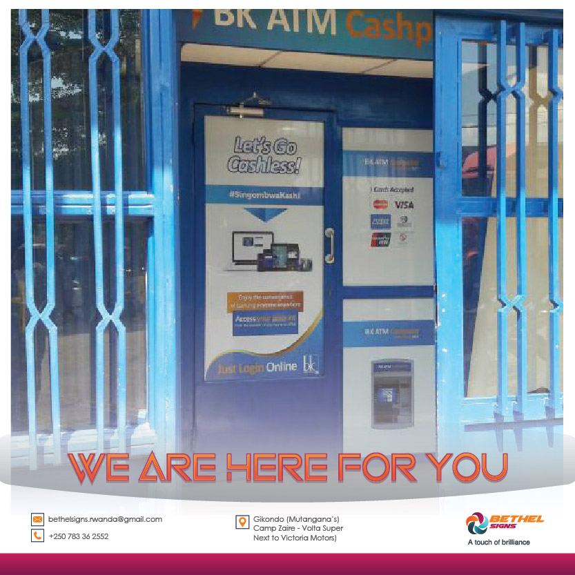 BethelSigns's tweet photo. @BethelSigns we help you to keep your identity and reputation through branding.

@BethelSigns Work speaks for itself.

#LargeFormatPrinting #Branding #Signages #Kigali #Rwanda https://t.co/flLa9obz9o