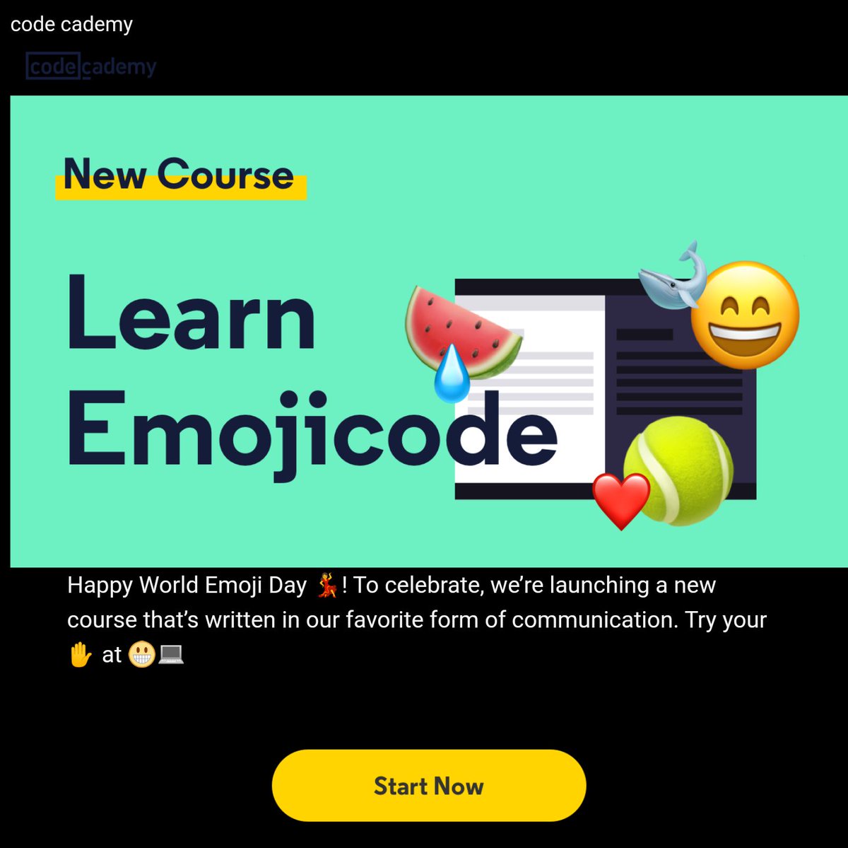 nicolaigideon's tweet image. So #emojicode is a thing now? #emojiday #okboomer