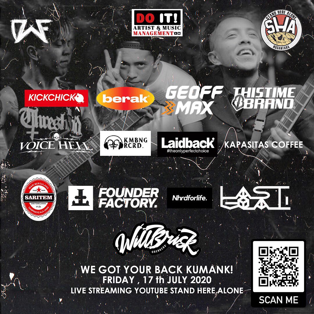 UNTUK DONASI SILAHKAN SCAN BARCODE YANG ADA DI FLYER