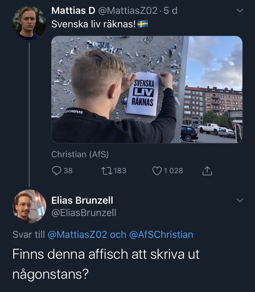 Fascisterna börjar bli bättre på affischer och det skrämmer vänstern