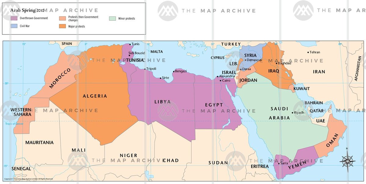 Ces "acquisitions" vont considérablement irriter les voisins du Qatar, en particulier l'Arabie Saoudite.Il faut dire que les relations entre les deux Etats se tendent de plus en plus depuis le début des années 2010 et l'émergence des Printemps arabes.