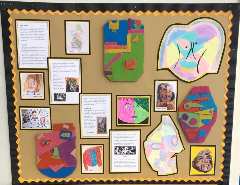Last week was Art Challenge Week. Each Bubble took on an artist or style. The results? Stunning. All this came in from the 'Home' bubble.
