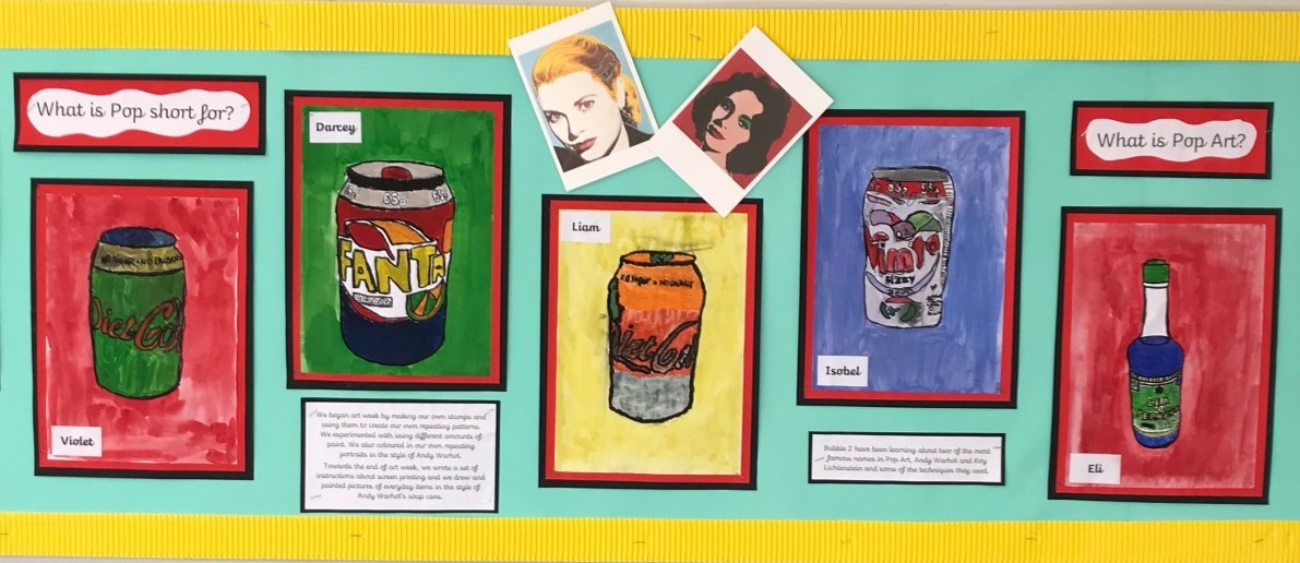 Last week was Art Challenge Week. Each Bubble took on an artist or style. The results? Stunning.