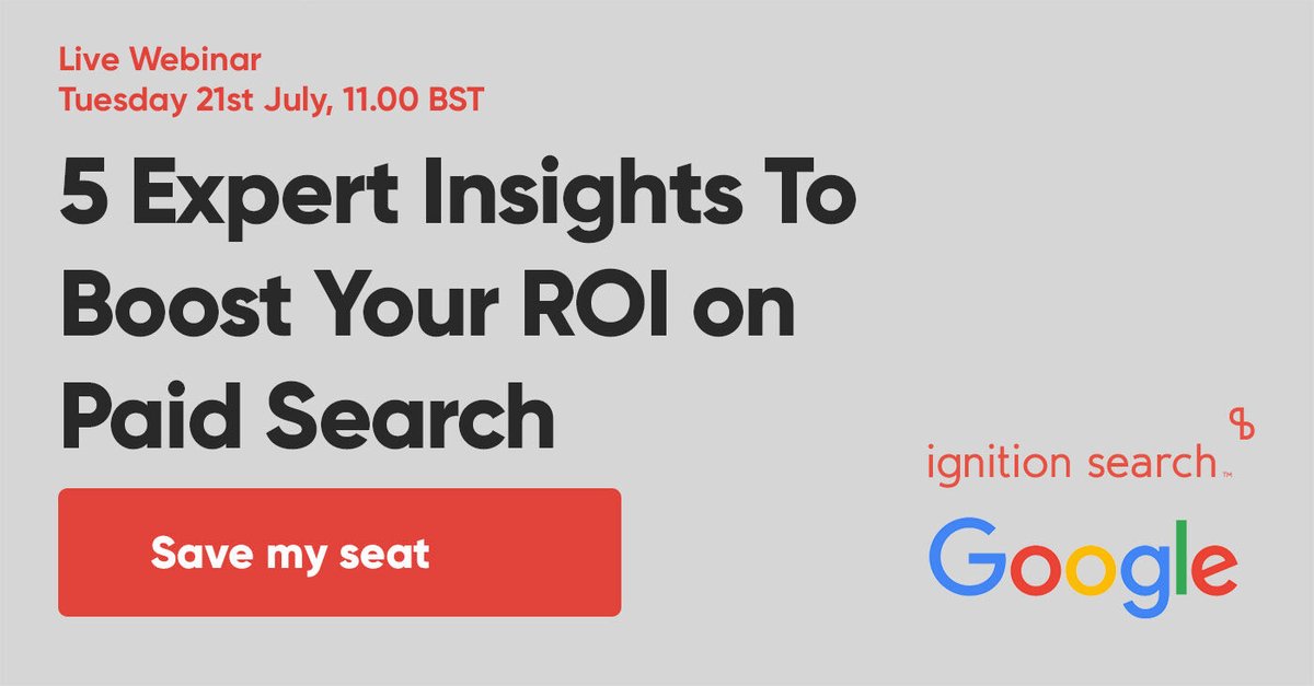 Ignition Search Ltd tweet media