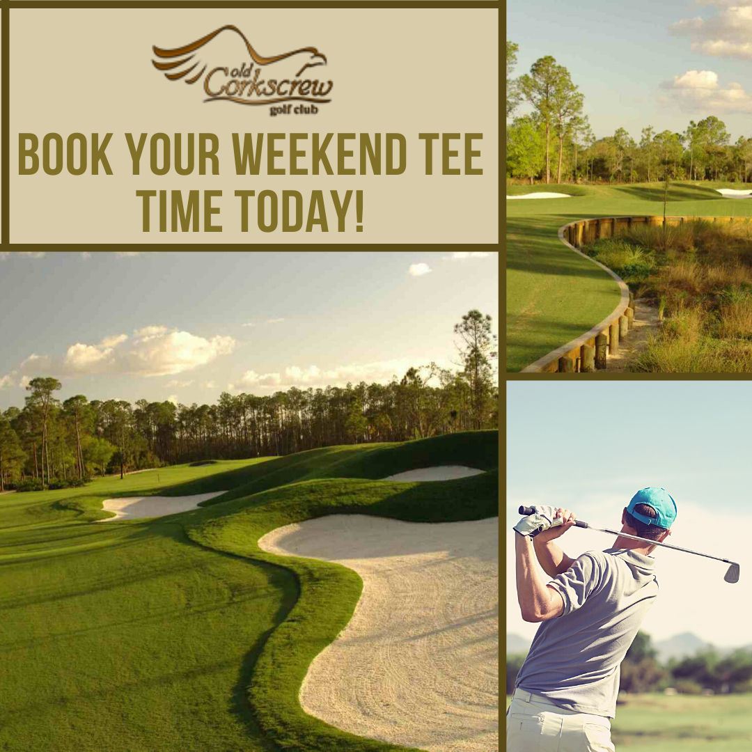 oldcorkscrew's tweet photo. Have you made your weekend plans yet?
How 'bout a round at Old Corkscrew?! Visit https://t.co/ygxFOyTdUA to book your round online NOW! https://t.co/XwAoauansK