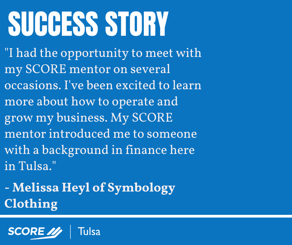 TulsaScore's tweet photo. Learn more about the small businesses we've helped.

Once you've learned how we've helped others, sign up for your mentor today.

Visit our website and let us know how we can help you.
https://t.co/eg8hfVjLG8 https://t.co/HYYxvQZUeT