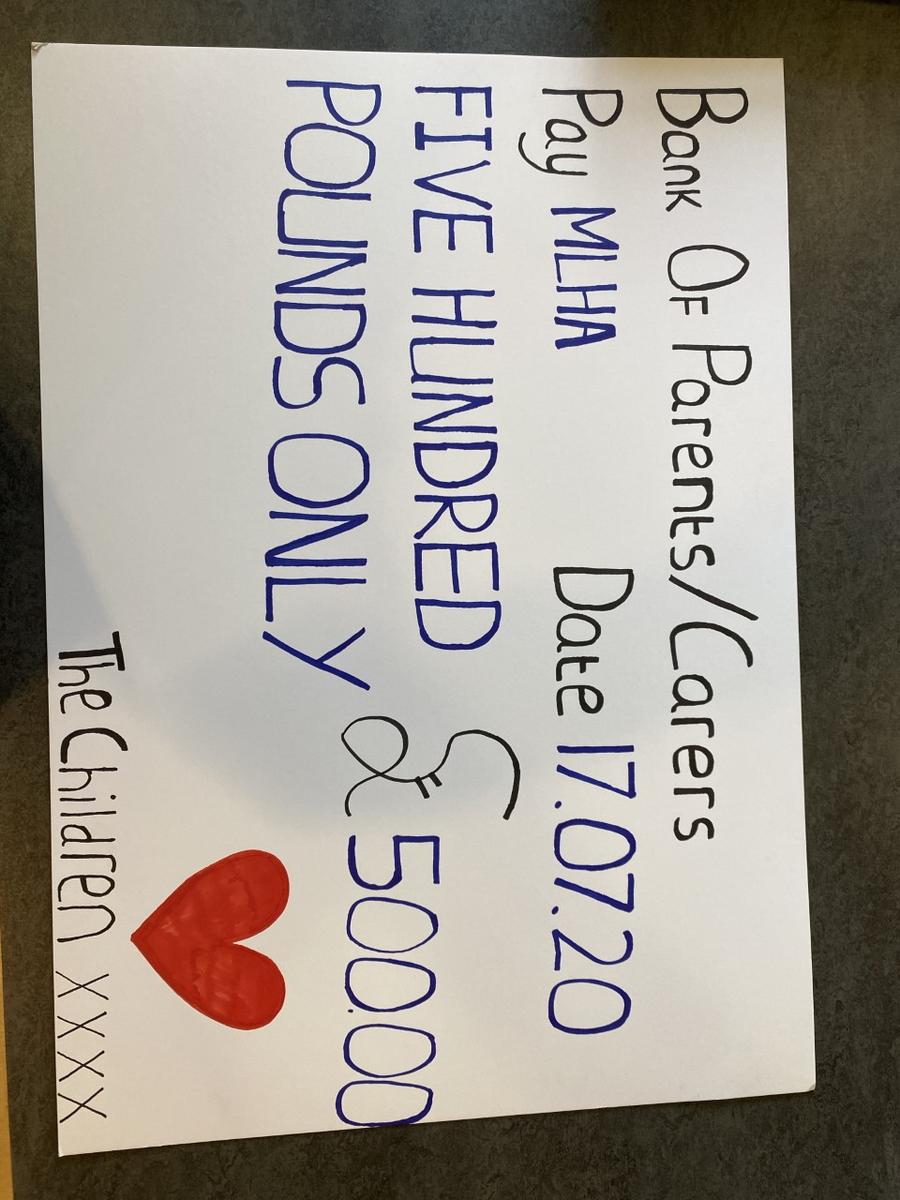 MaltbyLillyHall's tweet photo. In a surprise this afternoon we received a cheque for £500 from all the parents at Maltby Lilly Hall Academy in lieu of presents for teachers. We are so touched and thank them all. This money will be crucial for new books in classes and for our library. https://t.co/sEglRZ2QMl