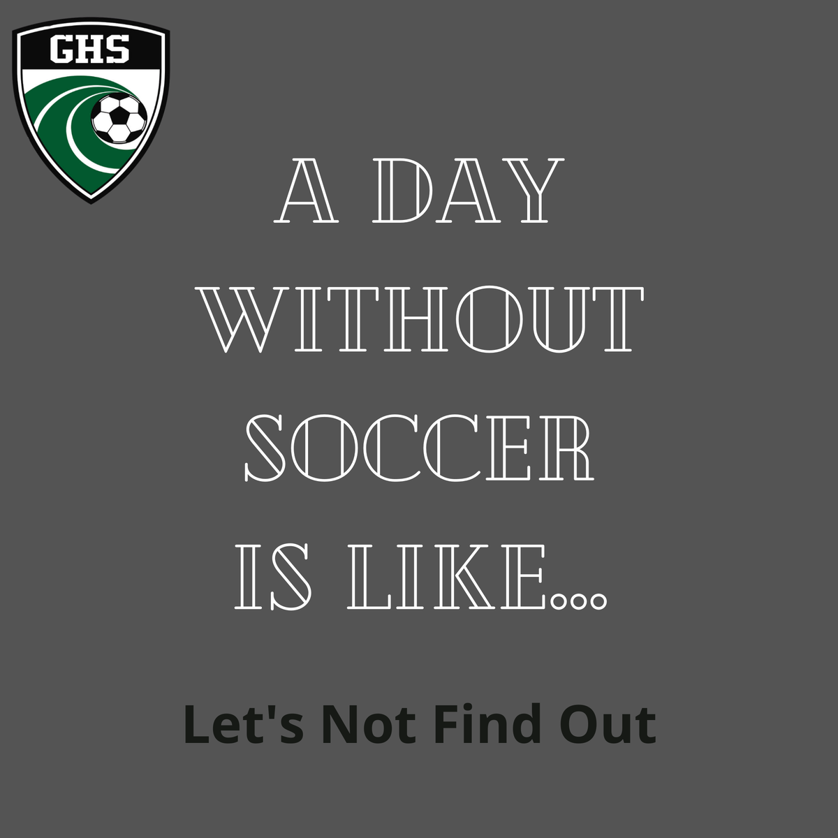 GHSWaveSoccer's tweet photo. Have a great weekend, but remember the season is just around the corner! Be mindful of your time and getting a foot on the ️⚽️
#LadyWaveSoccer⚽️👑
#MensWaveSoccer⚽️🌊
#GHS⚽️
#GreenWaveSoccer🌊⚽️
#GreenWave🌊
#WavePride🌊
#WaveAthletics🌊
#WaveSoccer🌊⚽️ https://t.co/kY9H0jGZ8A