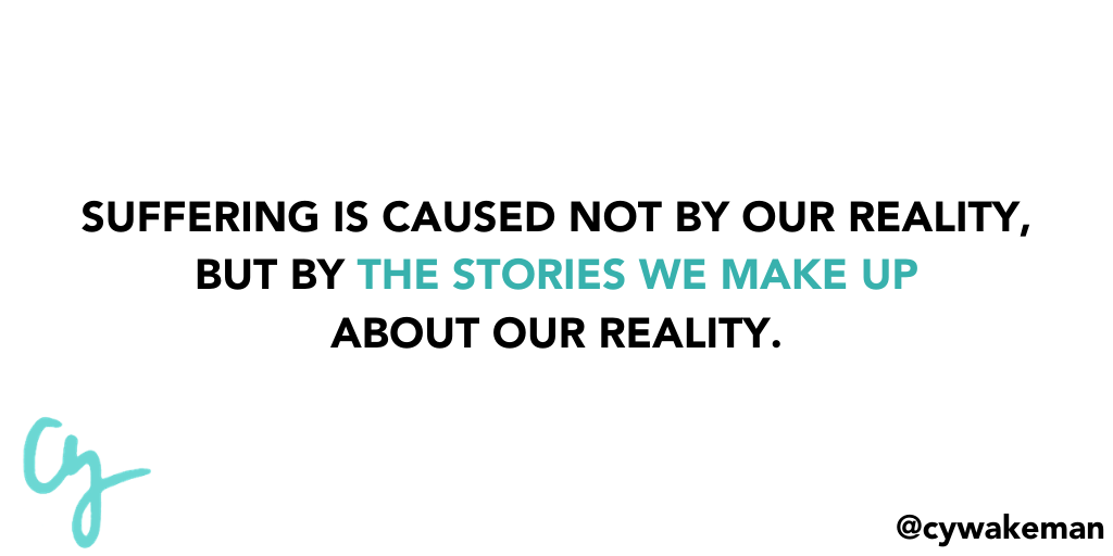 Right now, the most dangerous place to be in terms of your current mindset is to believe everything you think.
 
Edit your story. Stick to the facts. Get yourself to a neutral state. Support one another. Stop the judgement (of yourself and others).

#NoEgo #growthmindset