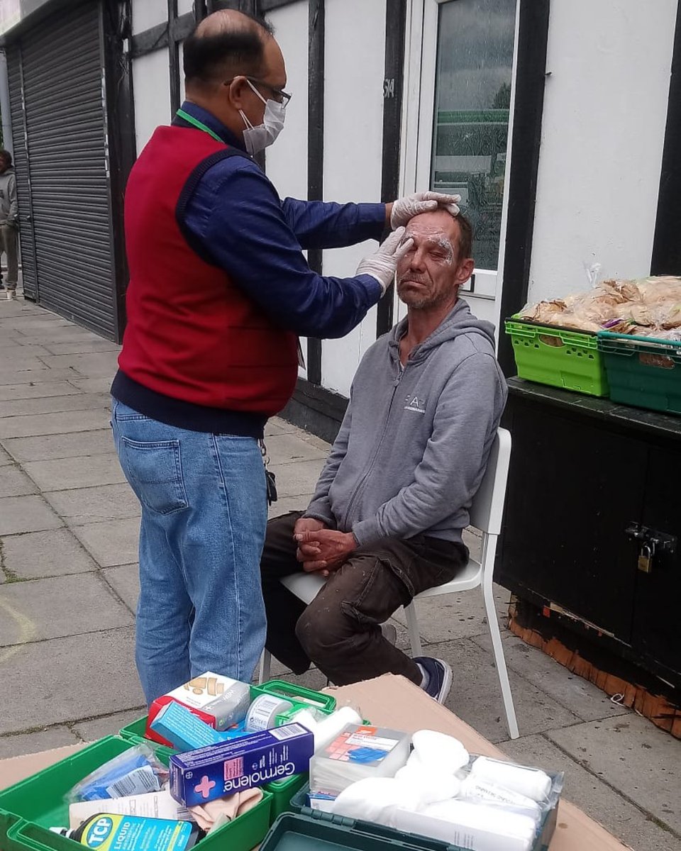 The Open Kitchen also recently provided First Aid treatment, providing basic treatment for anyone in need. We believe in giving more than just food. If you ever need a chat, our volunteers would be more than happy to help😀