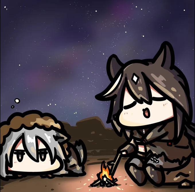 もっ
#デフォルメ絵を流してデフォルメ民を増やそう 