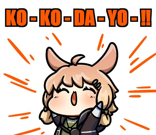 もっ
#デフォルメ絵を流してデフォルメ民を増やそう 