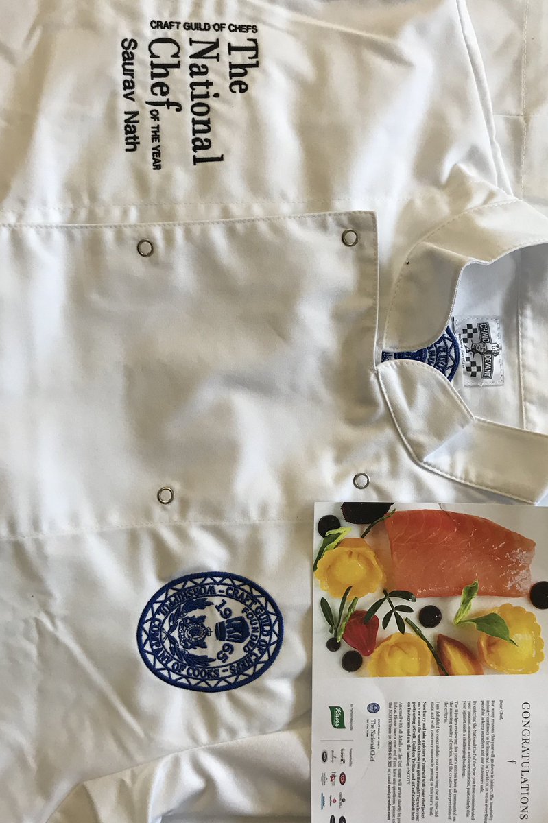 I'm very pleased to announce that I been selected as a Semi-Finalists in the <a href="/Craft_Guild/">Craft Guild of Chefs</a>, #NCOTY National Chef of the Year 2020 competition. I'm very, very pleased and honoured to participate in this.