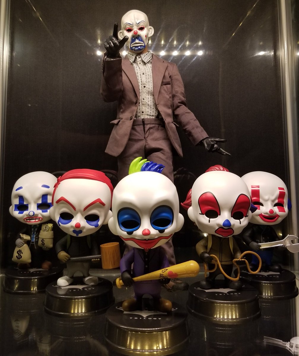 Dark knight コスベイビー ジョーカー HOT TOYS パッケージも飾りたい