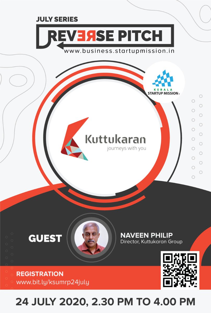 startup_mission's tweet photo. The business house of leading automobile dealerships for global brands across Kerala, #KuttukaranGroup, is turning to startups for better solutions. As part of our next edition of #ReversePitch, Mr Naveen Philip will present his problem statements. 
https://t.co/6xIabc6OLa 
#KSUM https://t.co/9K7rhLqiFX