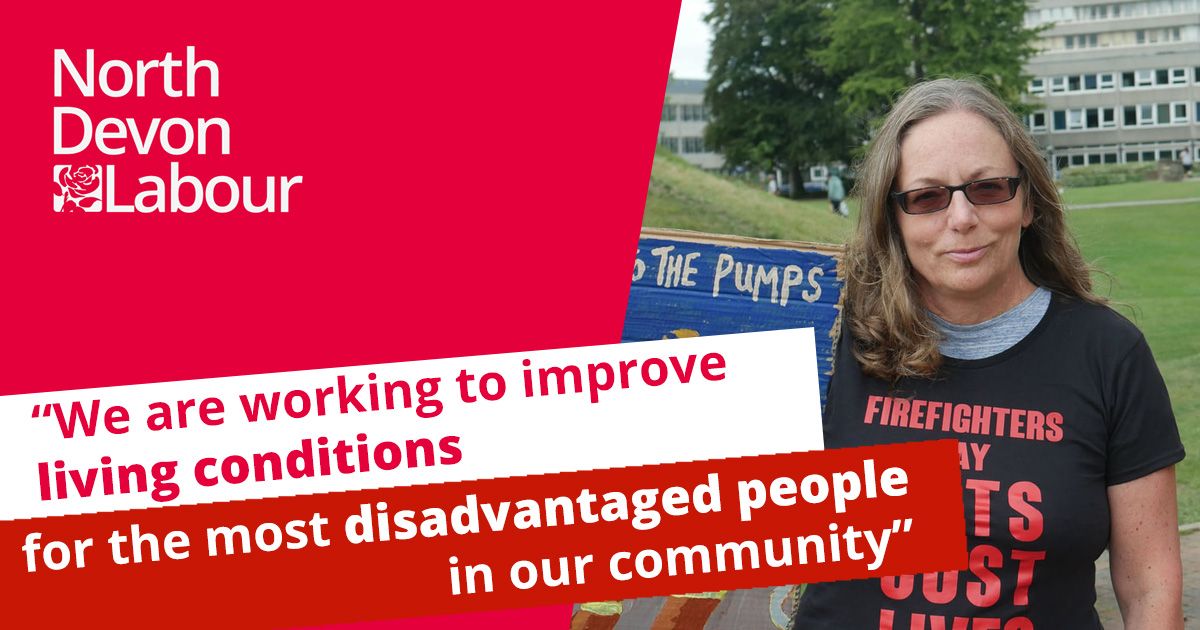 NDLabourParty's tweet photo. Councillor Terry Elliot is a Councillor on Ilfracombe Town Council and one the incredibly hard working Labour Councillors we have here in North Devon. Poor housing and living standards is one of the many issues she is fighting to address https://t.co/bPqjoAtxSl https://t.co/9ixDmkp3oM