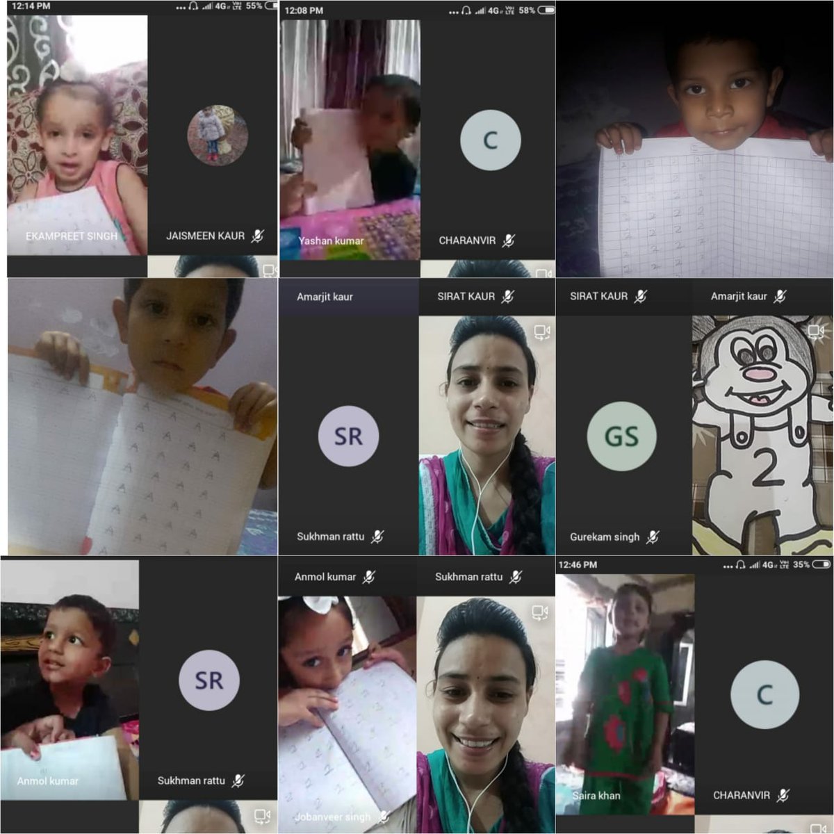 RamanMatharu4's tweet photo. 17th July 2020 nursery Lily
Online class# Revision of number 2
# introduce new alphabet" A"
#revision of alphabets A to j oral
@raminde94301780 
@Narende61146571 
@TajinderJohal2 
@Amarjit11614570 
@KirandeepkaurJ 
@MicrosoftEDU 
@MicrosoftTeams https://t.co/qUVjZVYYWM