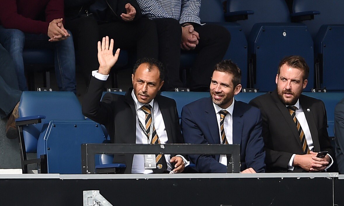 Steve Bruce resigned as manager just 3 weeks before the new Premier League season started.He cited disagreements with Allam's son, Ehab, as the reason why.So Hull went into the new campaign with no permanent manager, instead Mike Phelan was appointed as caretaker.