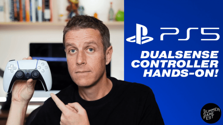 PSUdotcom's tweet photo. We are just under three hours away from the first hands-on impressions of the PS5 DualSense Controller. Tune in live to watch here:
https://t.co/oFI7H6pb1B
#PS5 #PlayStation5 #DualSense #GeoffKeighley #SummerGamesFest https://t.co/8zk6ardzPB