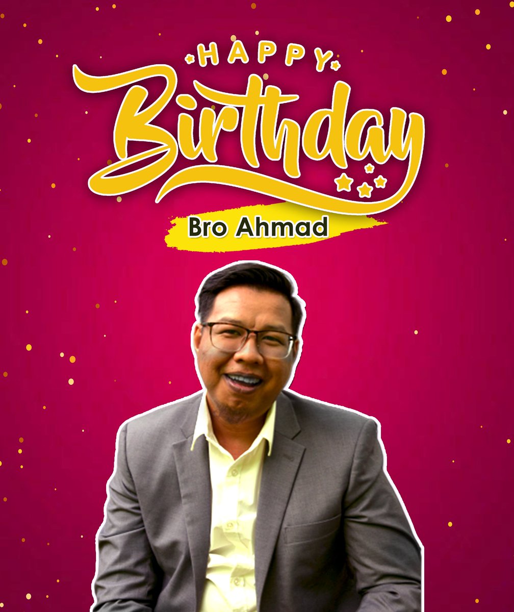 ammiytalk's tweet photo. Happy birthday bro Ahmad.. Semoga sentiasa dirahmati dan dilindungi Allah.. Semoga terus ceriakan kami dengan content content menarik...
.
Good luck bro Ahmad https://t.co/WTEymIClpK