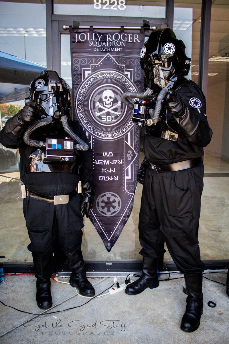 OK501st's tweet photo. It’s #flightdeckfriday! All pilots report in!

TI-13350 and TI-96037

📷: Get the Good Stuff Photography

#ok501st #501st #jrs #arrowflight #tiepilot #starwars https://t.co/yduHdHiMYE