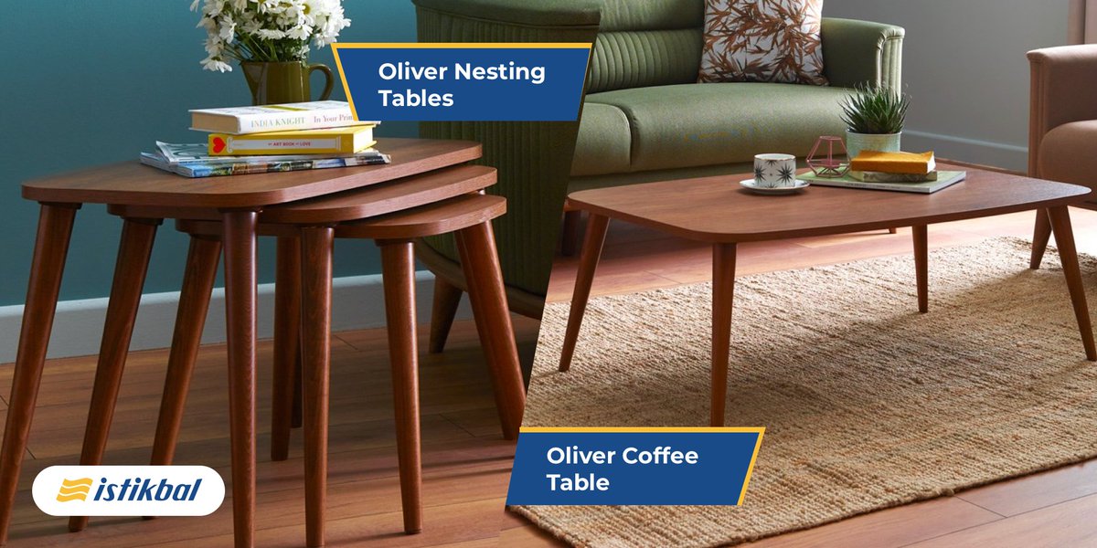 IstikbalGlobal's tweet photo. Made of high-quality materials, light and user-friendly Oliver Coffee &amp; Nesting Tables can serve not only as a modern decoration item, but also as a reliable and convenient space organizer.

#istikbal #furniture #istikbalfurniture #nestingtable #coffeetabledecor #livingroomdesign https://t.co/wJi7vLD2gN