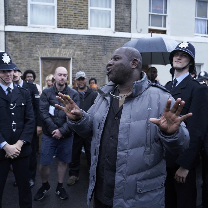 RotiKitchen's tweet photo. #rotikitchen would like to thank Steve McQueen, plus the cast and crew of Small Axe (TV Mini-series) for their generous support, while filming in West Ealing, London last night. https://t.co/ddcmNcQTBb