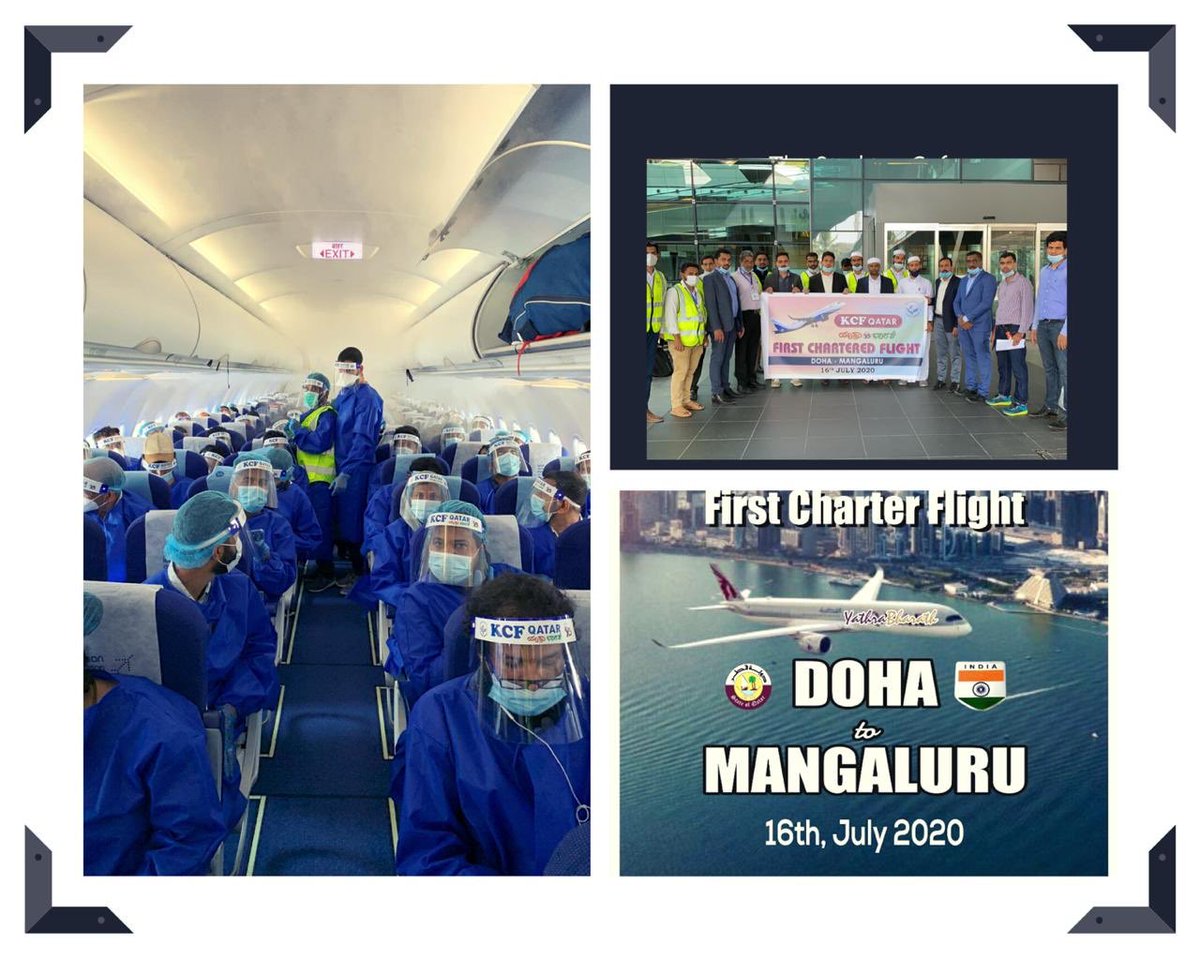 rishadabdulla07's tweet photo. Karnataka Cultural Foundation, KCF - Qatar, organized Charter Flight from Doha to Mangalore and evacuates 174 stranded Kannadigas in Qatar and they reached safely in Mangaluru.
#kcfcharterflights #kcfqatar
Thanking you - @IndiGo6E @MEAIndia @DCDK9 @IndEmbDoha @DrArathiKrishna https://t.co/8j2JD2wQQl