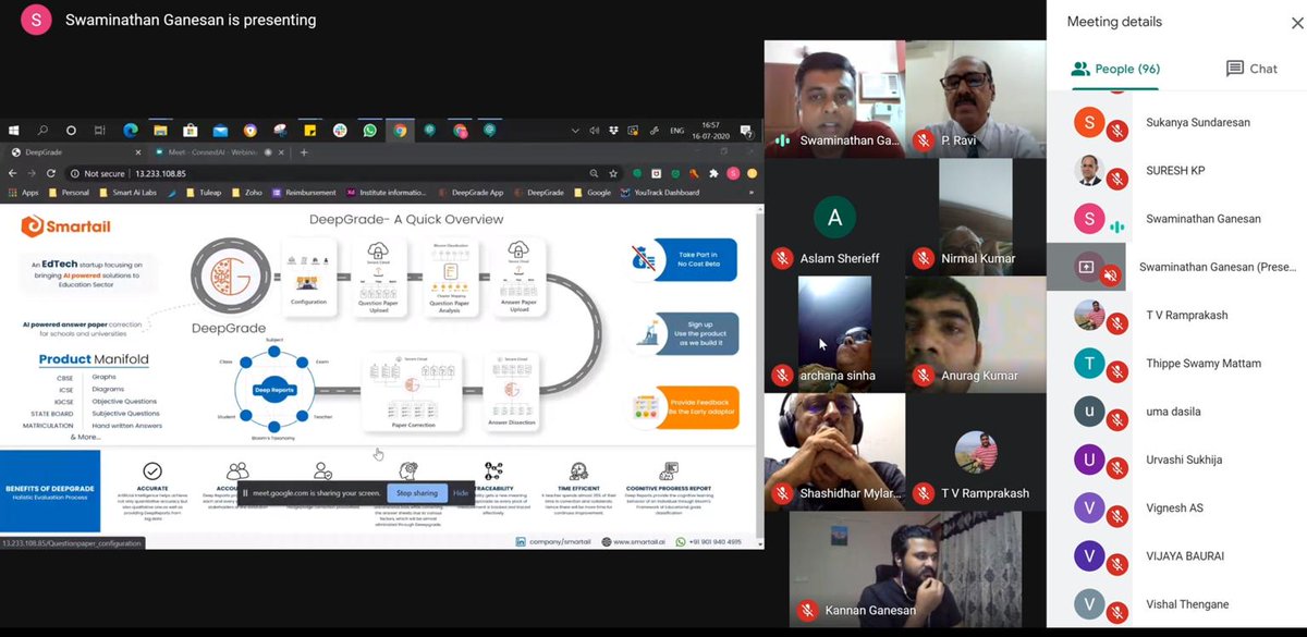 Smartail_'s tweet photo. We are super humbled to thank everyone for connecting and making #ConnextAI webinar a successful event.
We are also super proud that we could launch the first demo of #DeepGrade #AI answer paper correction engine.
#Launchday #success #education #technology #edtech #startup https://t.co/SpvwaRRg4l