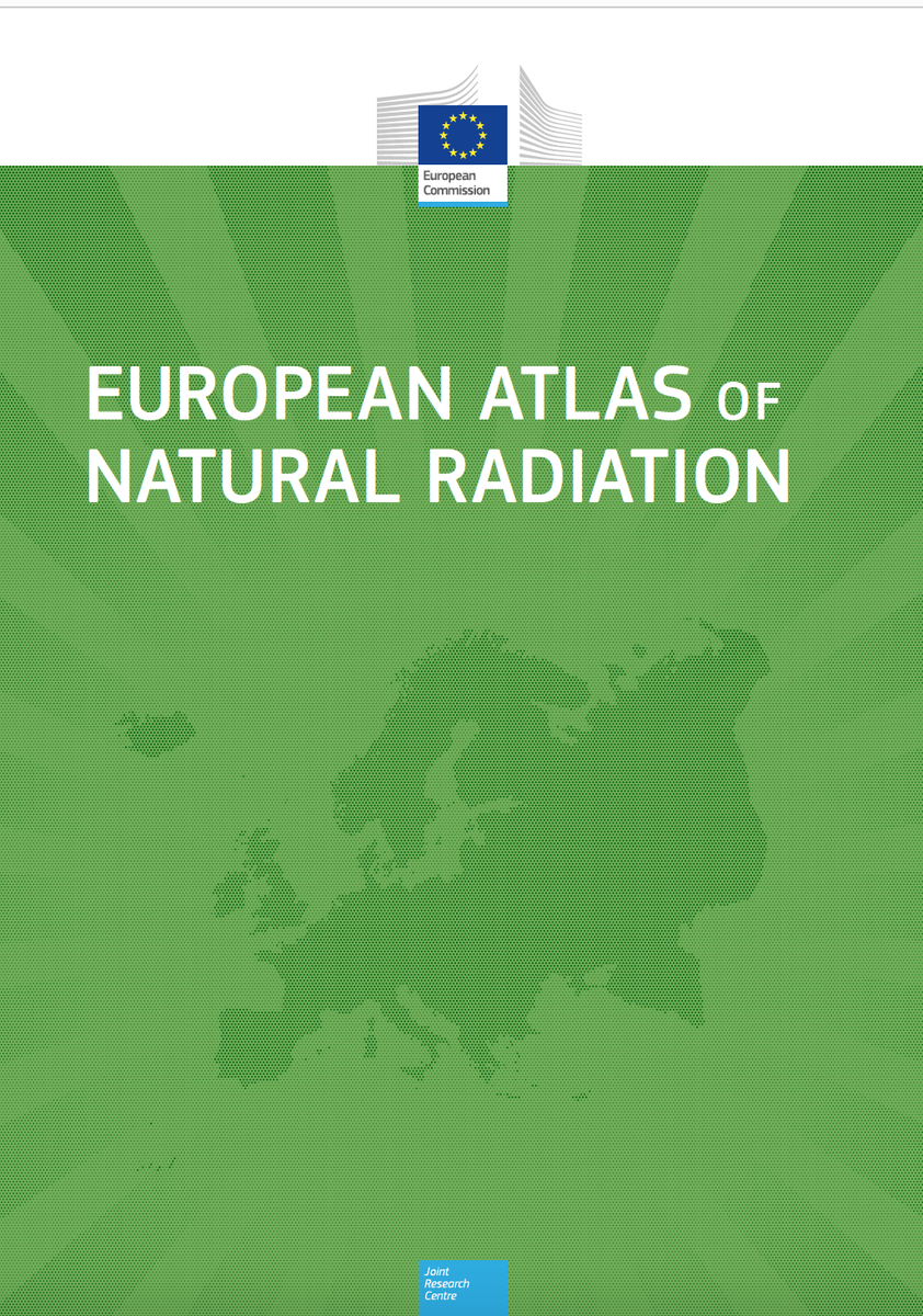☢️What a (radio)active week for @EU_ScienceHub soil team☢️

We contributed to European Atlas of Natural Radiation - just out, free download: ec.europa.eu/jrc/en/publica…

We published <a href="/SciReports/">Scientific Reports</a> article on distribution of plutonium &amp; caesium in 🇪🇺 soils: nature.com/articles/s4159…