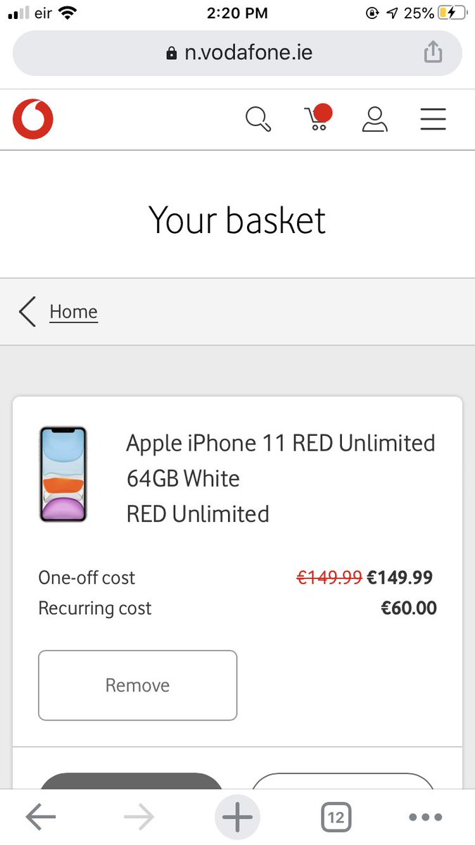 FitznBitz's tweet photo. @VodafoneIreland hi guys. Just want to double check pricing as I’m considering switching. Where is the €149 saving? Prices look marked down to the same price https://t.co/FYzVu8ks59