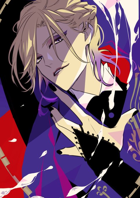 ポムフィオーレ寮の本編早く読みたい～
ヴィル様のSSRほしい。。 #ツイステファンアート 