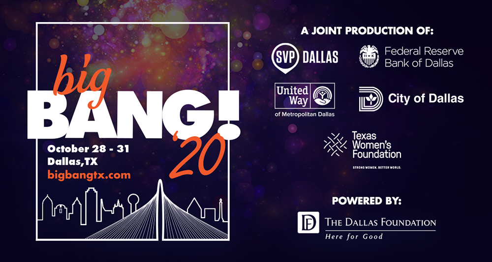 SVPDallas's tweet photo. Are you a #student passionate about #equity in our community? #bigbangtx #studenttickets are now available! Register for Equity in Action: The Next 100 Years now at https://t.co/nTxs5Ziu5B! #communityequity #equityinaction #dogoodbetter https://t.co/elpWgdTwwD