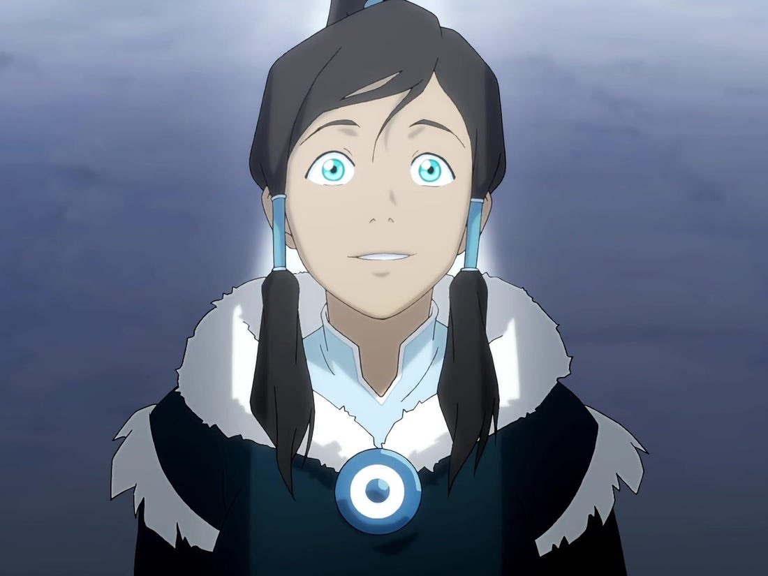 katarasbitch's tweet photo. y’all i’m crying. i saw a tiktok on the japanese myth that says your face is the face of the person you loved most in your past life. look look look. katara and korra. aang and ta min (roku’s wife). kyoshi and ummi (kuruk’s wife) https://t.co/sbrlS44izM