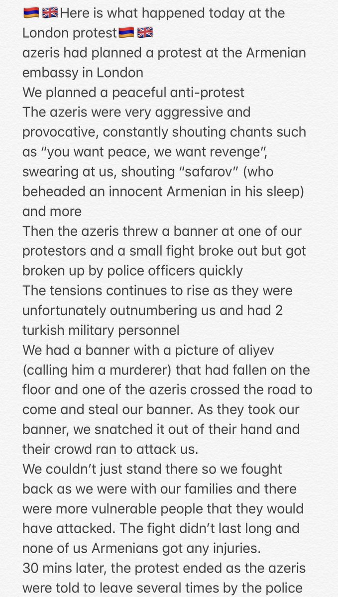 sipandro's tweet image. 🇦🇲🇬🇧This is a summary of what happened today in London🇦🇲🇬🇧