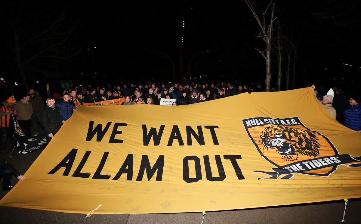 The ownership has left fans disillusioned with the club.Unfortunately, this will probably lead to young football fans in Hull supporting a Premier League side, instead of their local club.Will they recover? It looks unlikely with the Allams in charge.