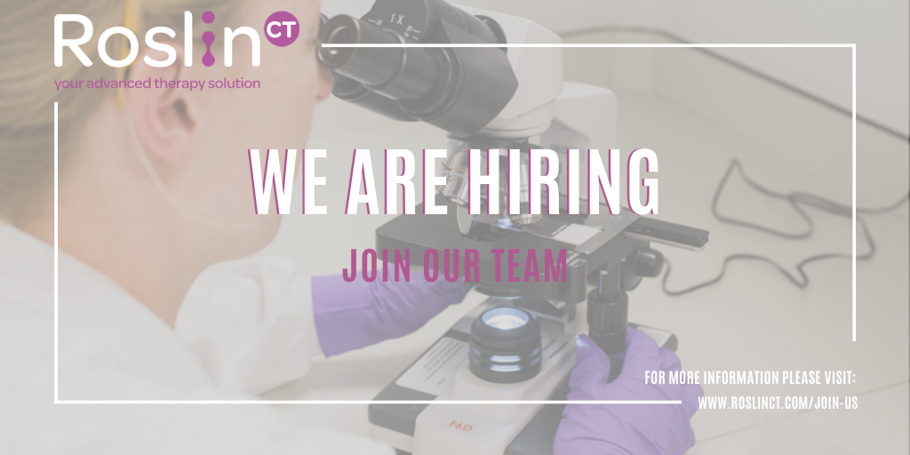 RoslinCT's tweet photo. We currently have an exciting opportunity for three Modern Apprentices in Life Science to join our cell and gene therapy operations! For more information visit: https://t.co/KkdSKkA5rr
#modernapprenticeship #apprenticetechnician #apprenticeopportunities #apprenticeshipsscotland https://t.co/UxUzIx4EXb