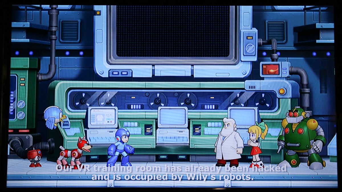 Protodude's tweet photo. Rockman VR is played with an HTC VIVE Pro Headset. Curiously enough, the tutorial is presented in English. This begs the question if, somewhere down the line, it will be localized and ported to PC.
https://t.co/nPhVhWXoUi https://t.co/VXfIxJ8zyY