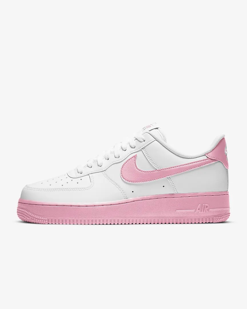 pink sole air force