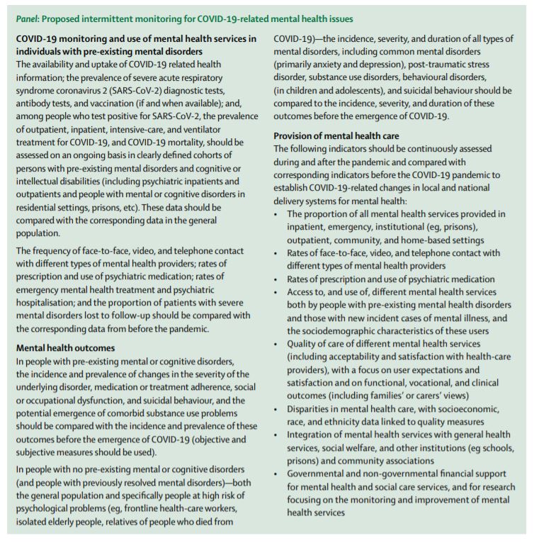 TheLancet's tweet photo. NEW—How mental health care should change as a consequence of the #COVID19 pandemic

Position paper @TheLancetPsych from Carmen Moreno, Til Wykes, Silvana Galderisi, et al
https://t.co/tVc8XZ83Ps https://t.co/TBH3WaTTNf