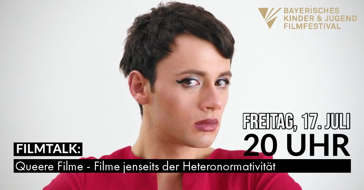 JFF_de's tweet photo. FILMTALK: Queere Filme & Filmtipps: "LOBLIEDER"
Was bedeutet eigentlich queer? Und welche queeren Filme gibt es? Wie ist es queer zu sein? Und wie ist es, queere Themen filmisch zu bearbeiten?
Heute: 17. Juli | 20 Uhr #bkjff
https://t.co/ektTmhd09P https://t.co/2tg5EVlavA