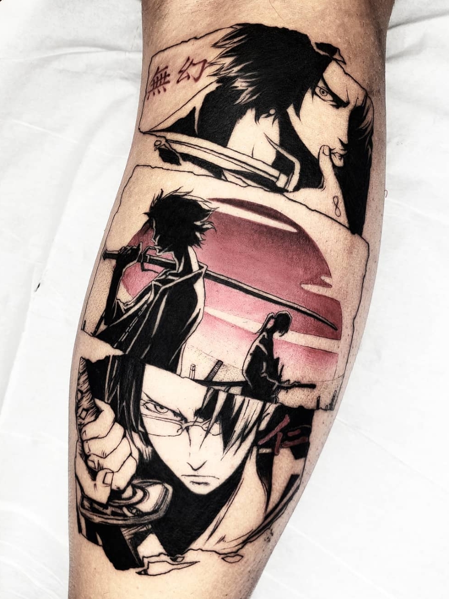 Ramon On Twitter Felipe Kross Mugen Jin Samurai Champloo Tattoo Ink Art Ramon On Twitter Felipe Kross Mugen Jin Samurai Champloo Tattoo Ink Art