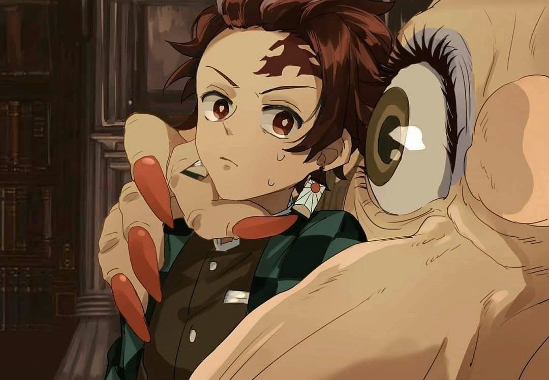 AnimeSxnpai's tweet photo. ghibli x demon slayer https://t.co/5ffnwPmk94