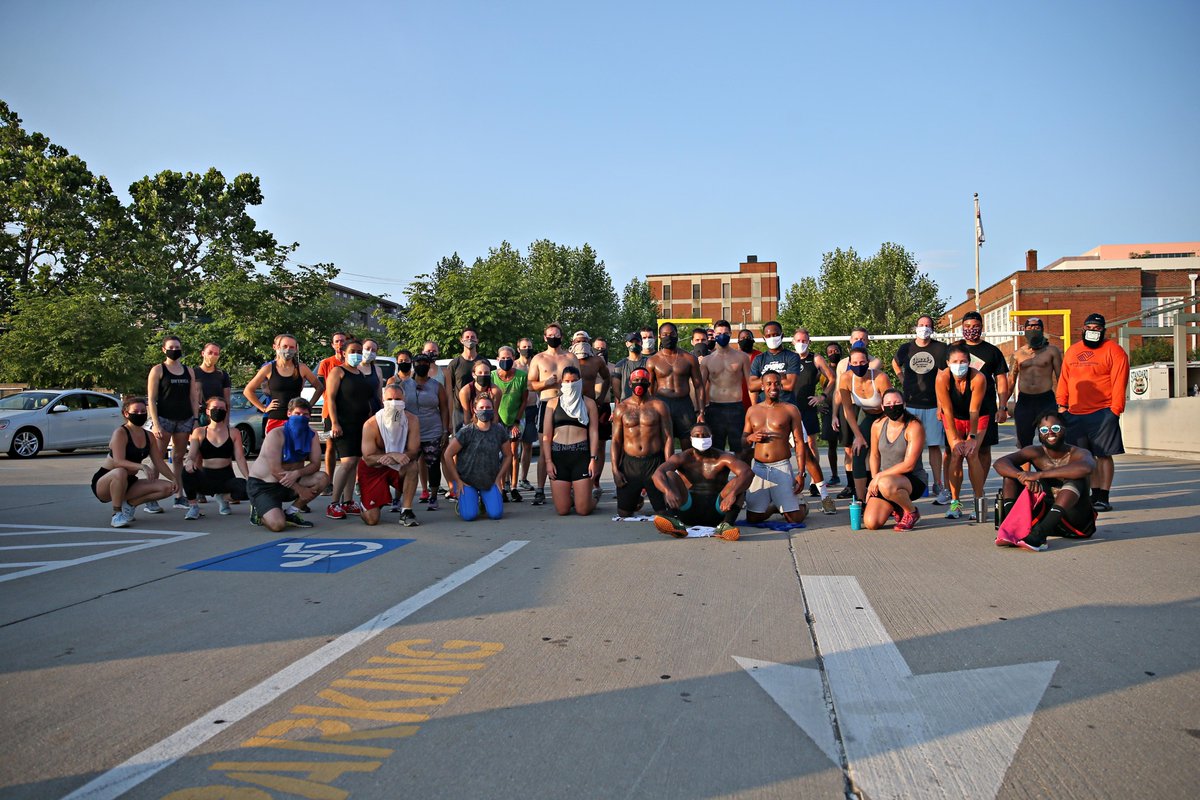 erineedgerton's tweet photo. ProlyFyck Run Crew runs a specific 4 mile loop through Charlottesville's prominently black communities in hopes of inspiring others to join in and bring people together. Not everyone can afford a gym membership, but everyone can run (or walk). https://t.co/7g5bduSk7V