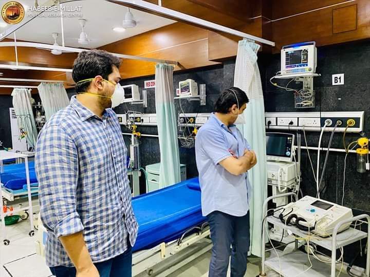 obaidquadri2's tweet photo. AIMIM Floor Leader MLA  Chandrayangutta @akbarowaisii Sahab Bought 20 Newly Advanced Ventilators Worth Of ₹2 Crores 15 Lakhs For COVID19 Treatment In Owaisi Center For Infectious Disease (OCID) At Owaisi Hospital &amp; Research Center
@asadowaisi https://t.co/btCH0EptJN
